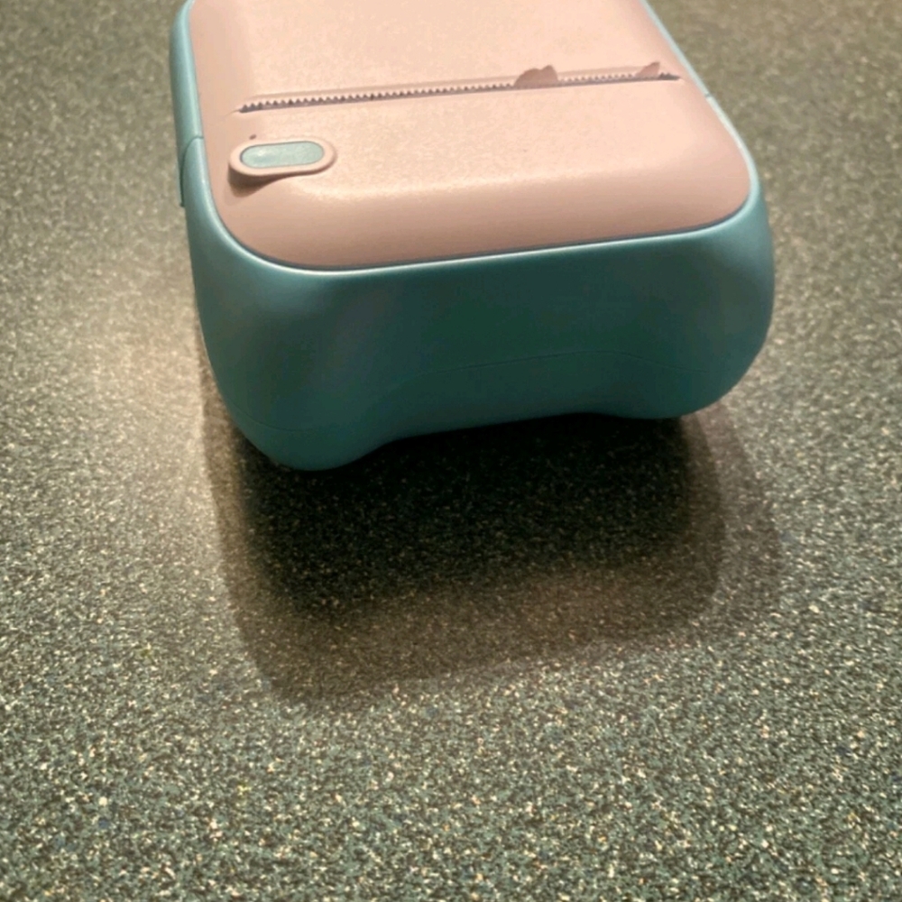 Portable Mini Printer - Blue/white Label Printing - Picture 5 of 5